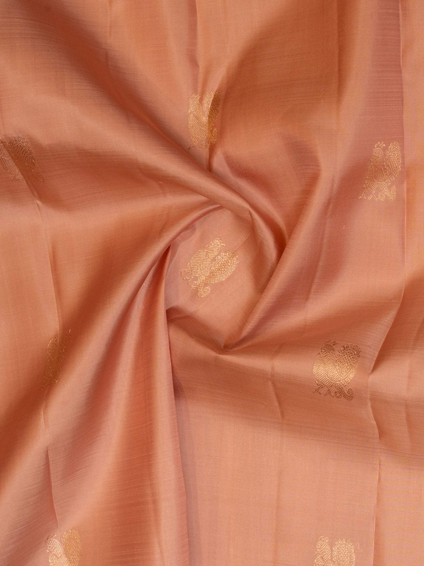 Orchid pink pastel pure Kanchipuram silk saree