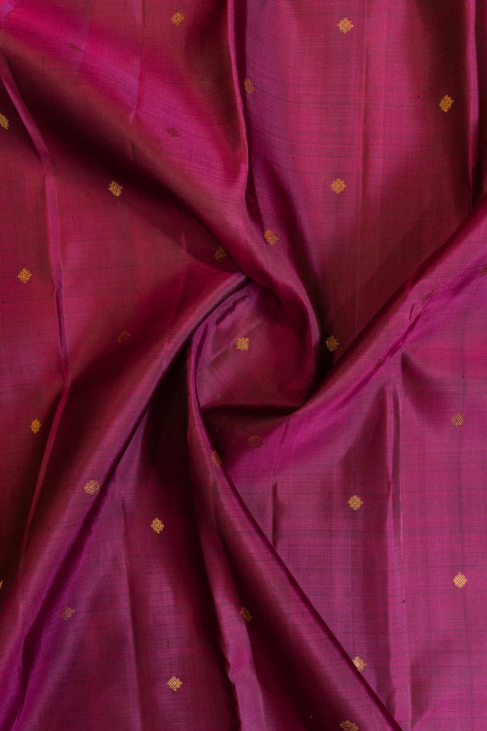 Jamun purple and brown Varisaipettu pure Kanchipuram silk saree