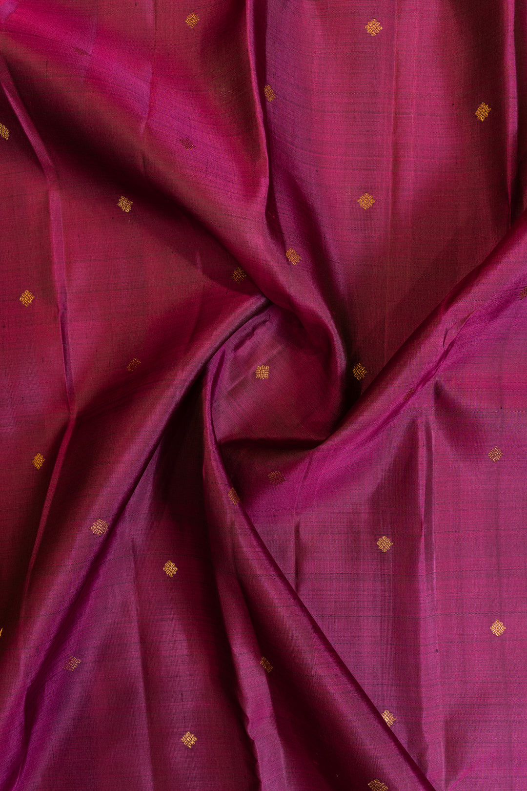 Jamun purple and brown Varisaipettu pure Kanchipuram silk saree