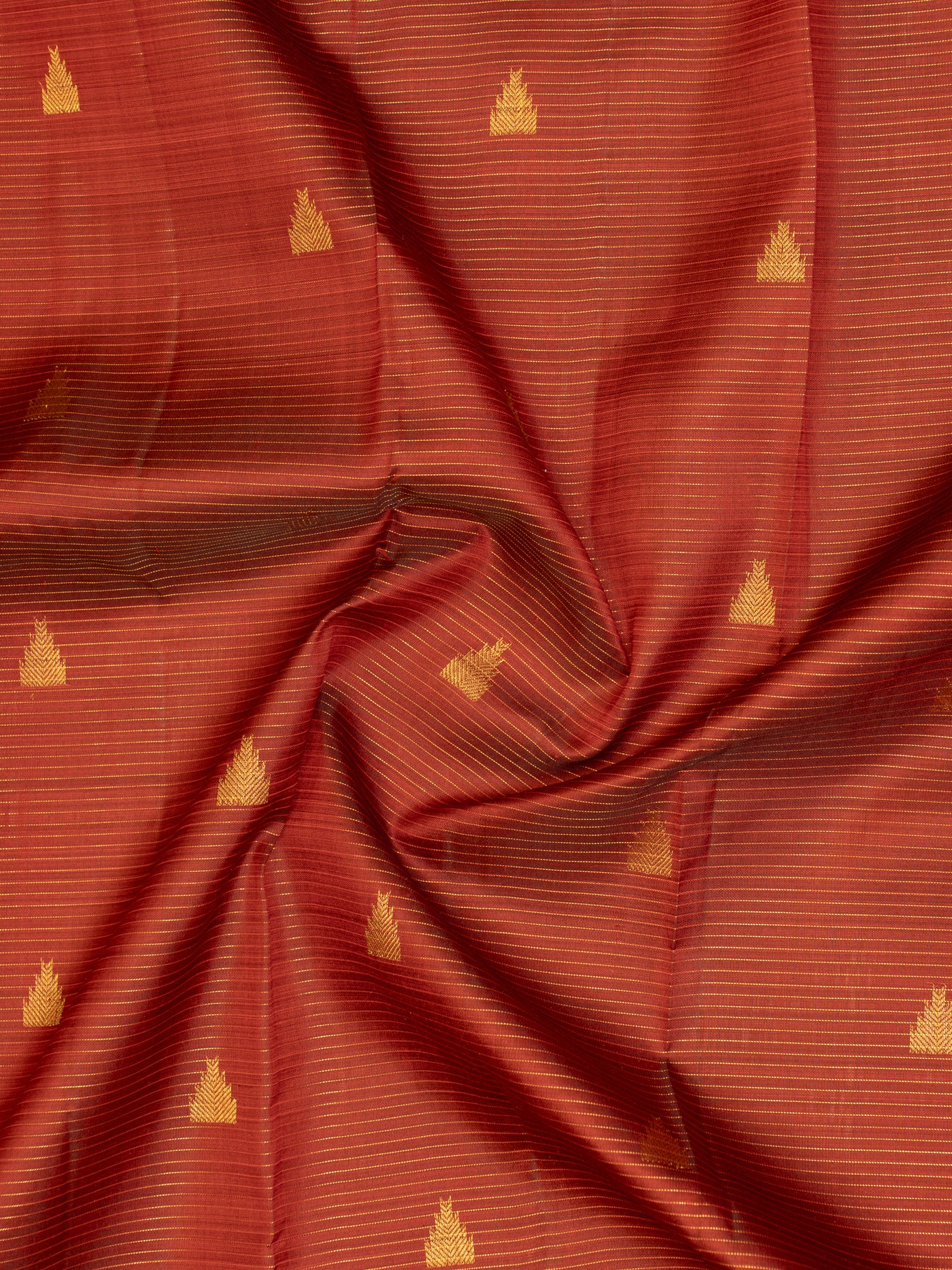 Maroon vairaoosi temple border pure Kanchipuram silk saree