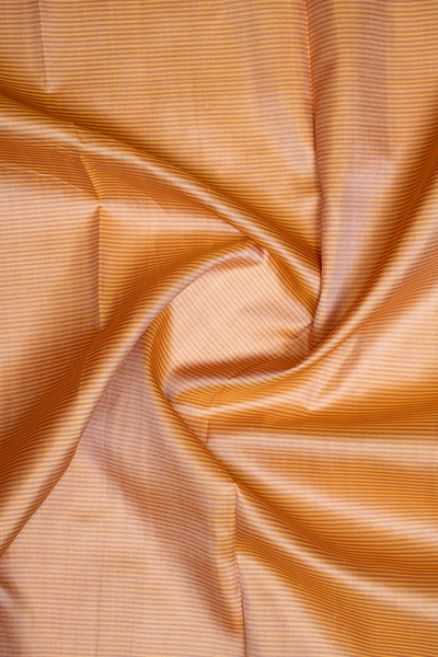 Peach and Purple Rettai Pettu Pure Kanchipuram Silk Saree - Clio Silks