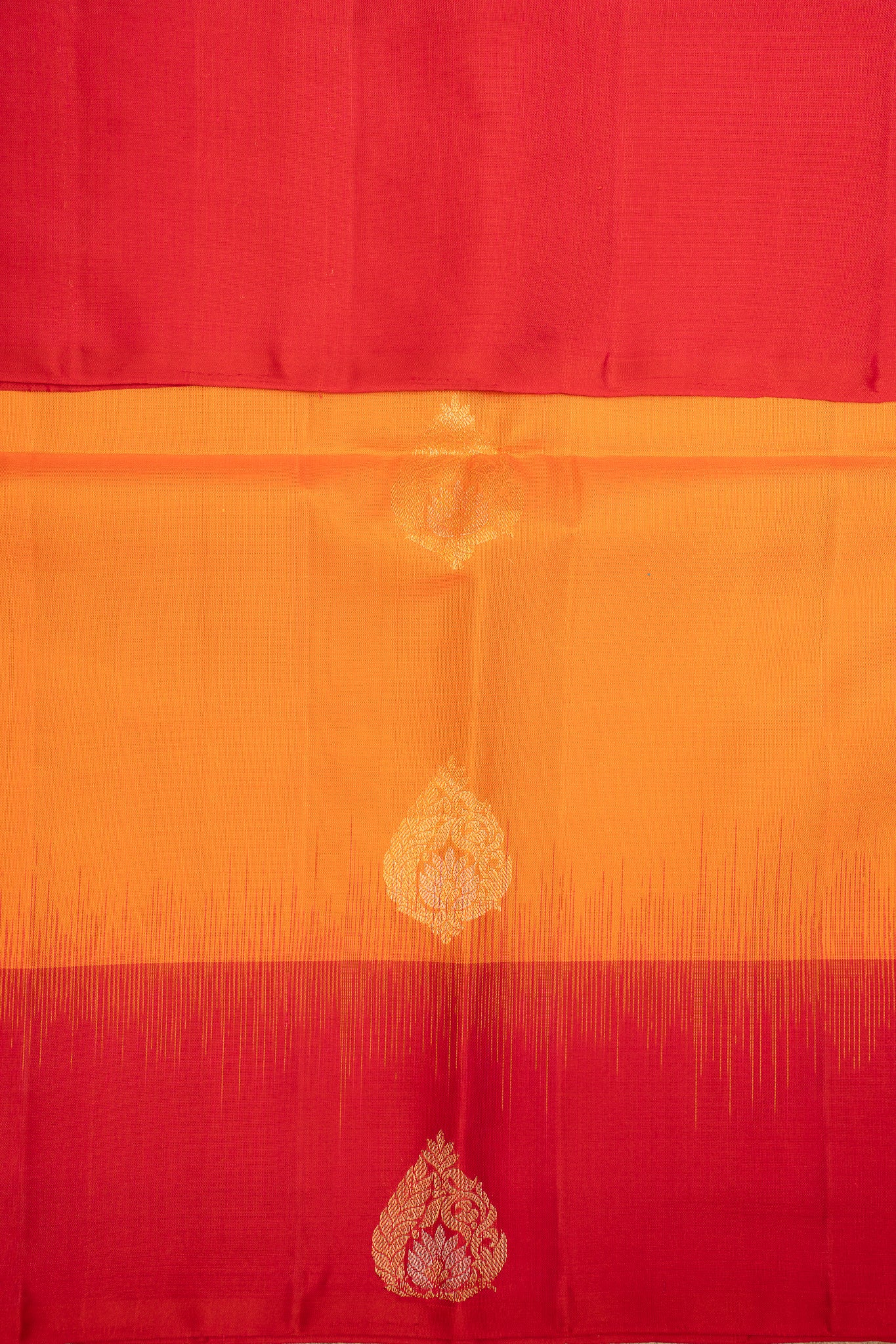 Mango Yellow and Magenta Pink Pure Soft Silk Saree - Clio Silks