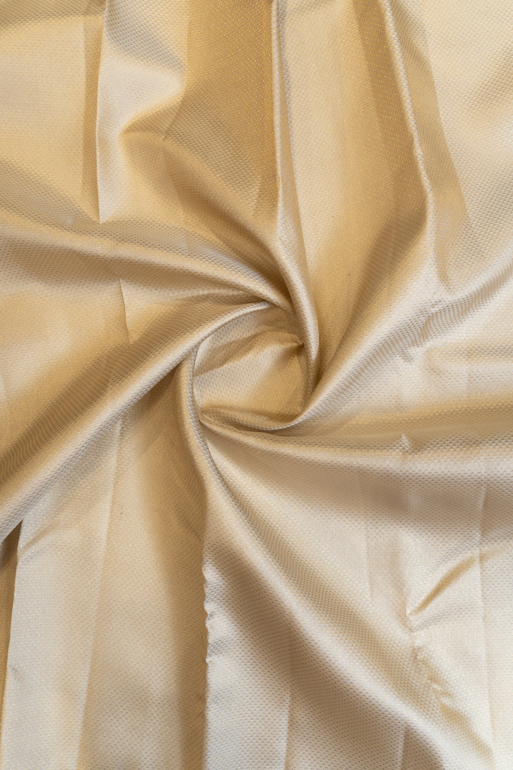 Beige latte brocade pure Kanchipuram silk saree