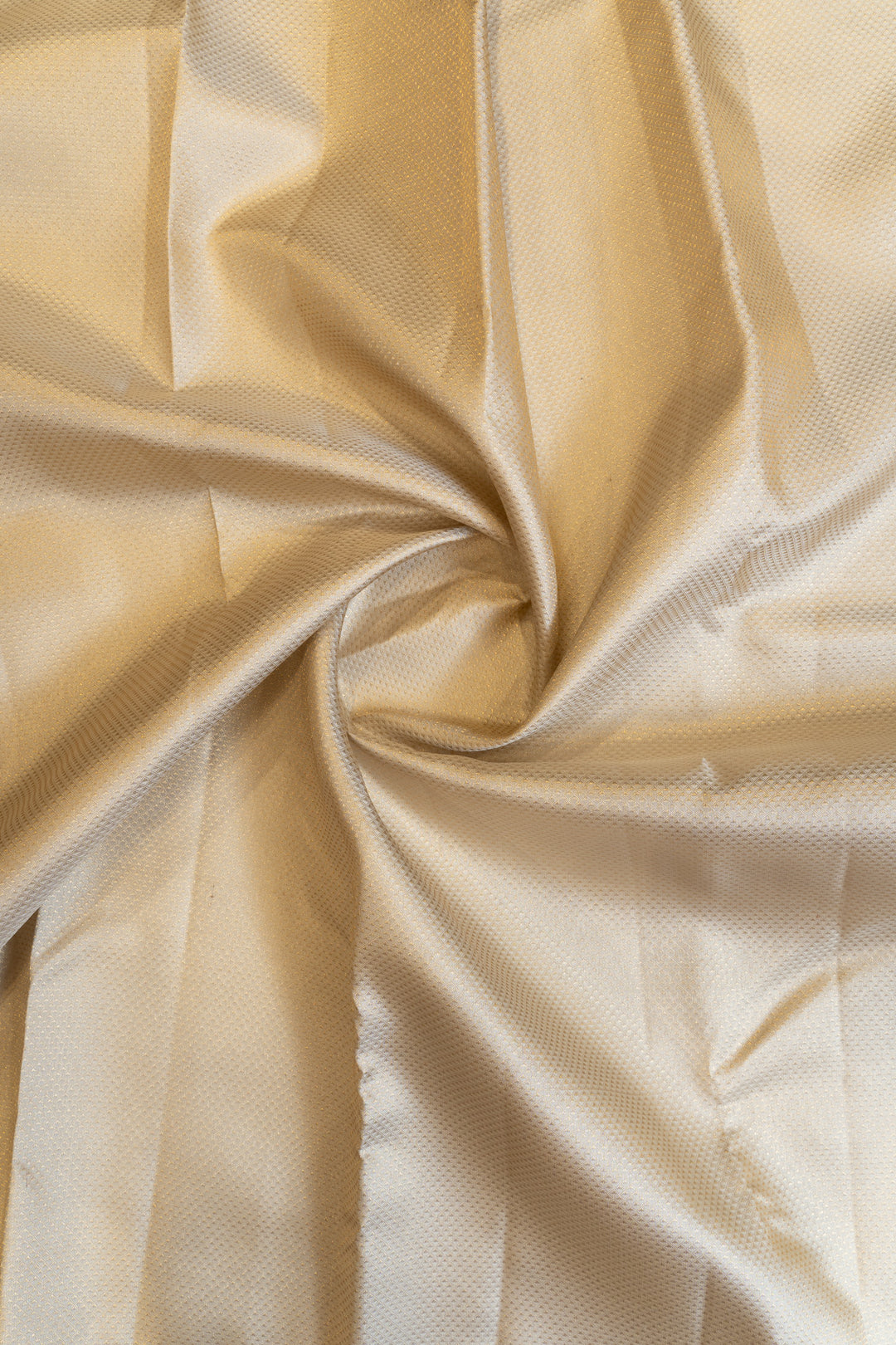 Beige latte brocade pure Kanchipuram silk saree