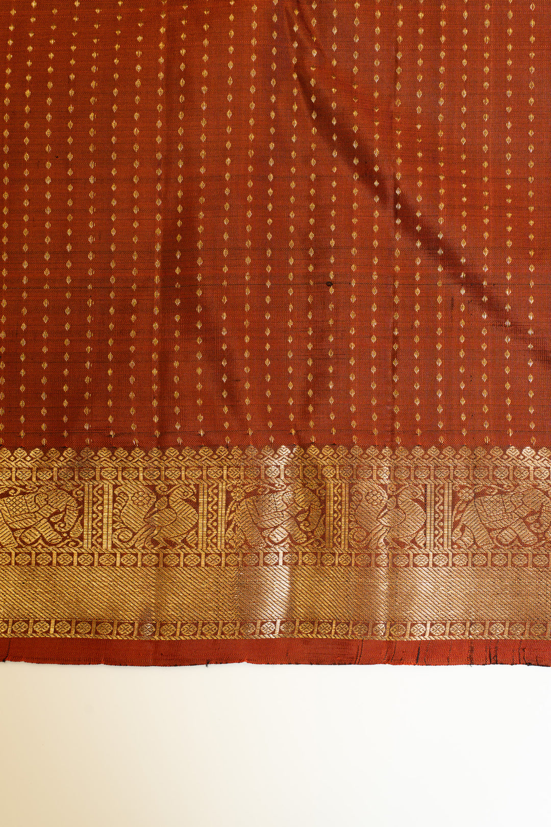 Teal blue zari checks traditional pure kanjivaram silk saree