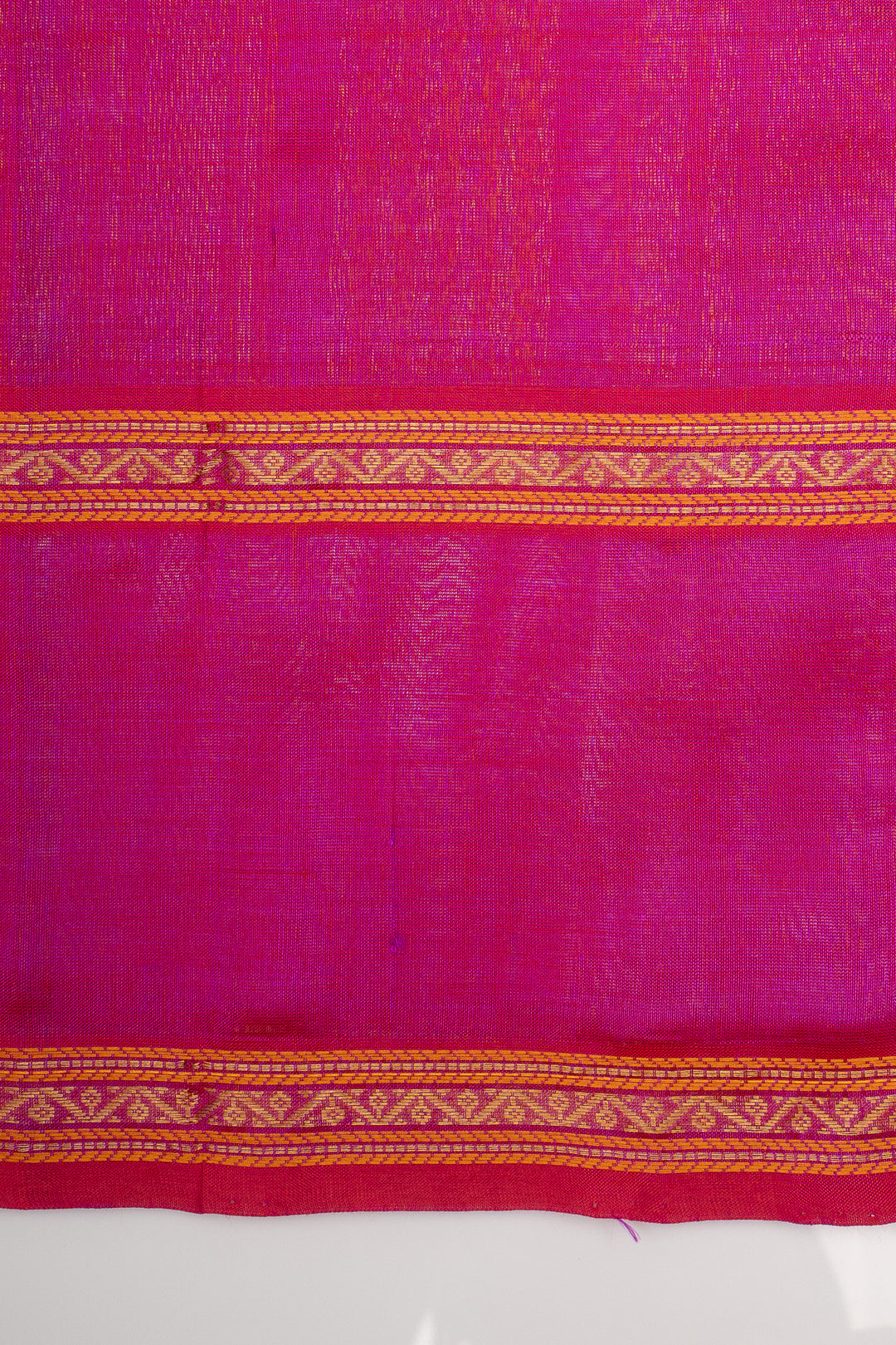 Purple Neli Stripes Pure Silk Cotton Saree