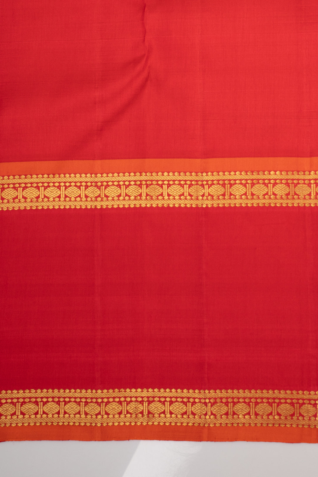 Brown Checks Pure Kanchipuram Silk Saree