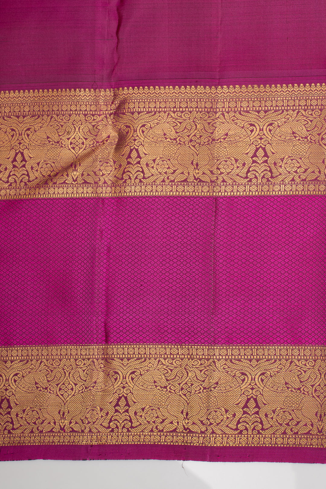 Grey Traditional Pure Kanchipuram Silk Saree