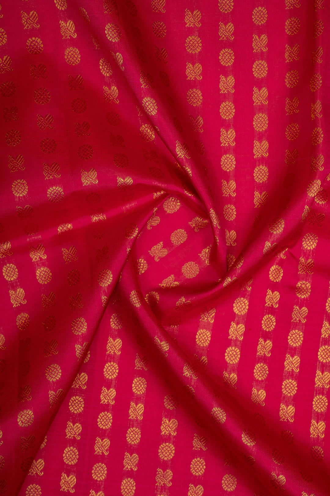 Pink Annapakshi 8 Kol Pure Kanchipuram Silk Saree
