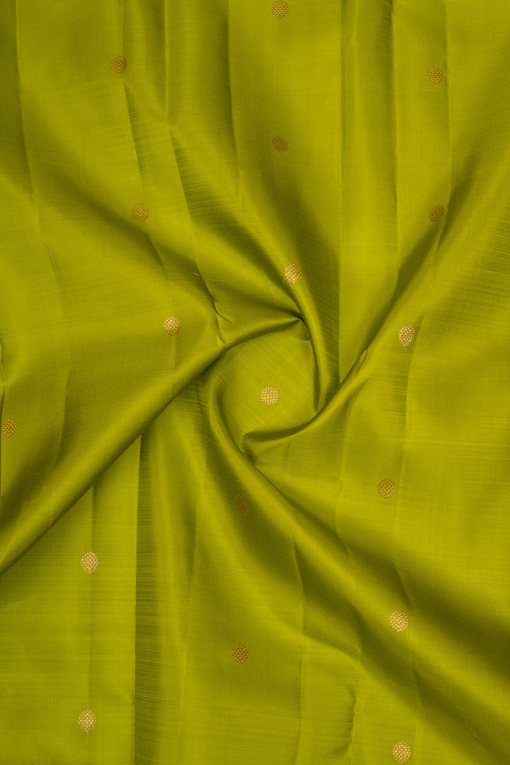 Bottle green traditional pure kanchipuram silk saree