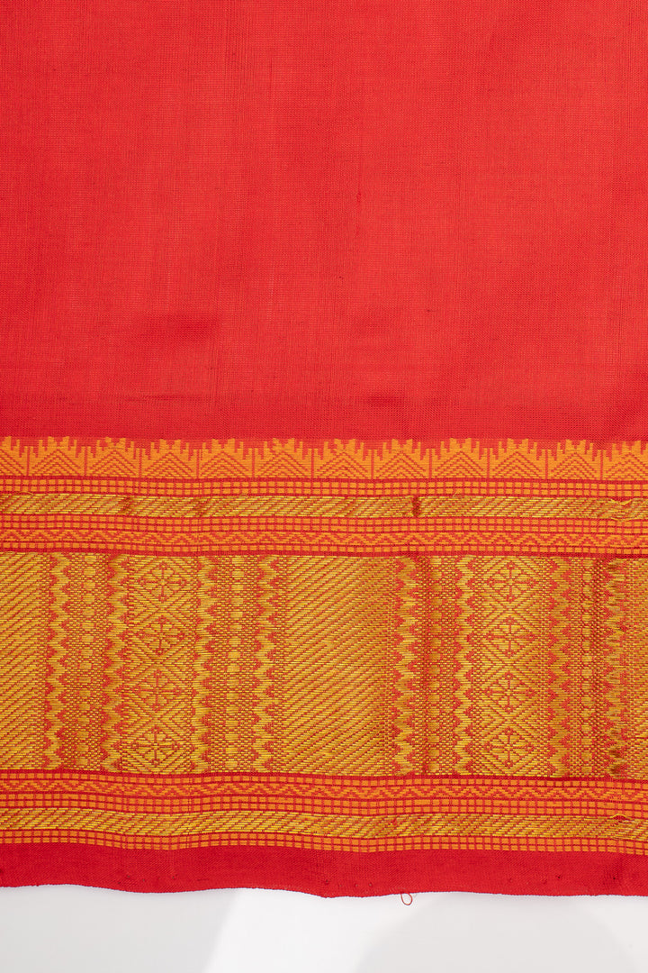 Black Thread Motifs Pure Silk Cotton Saree
