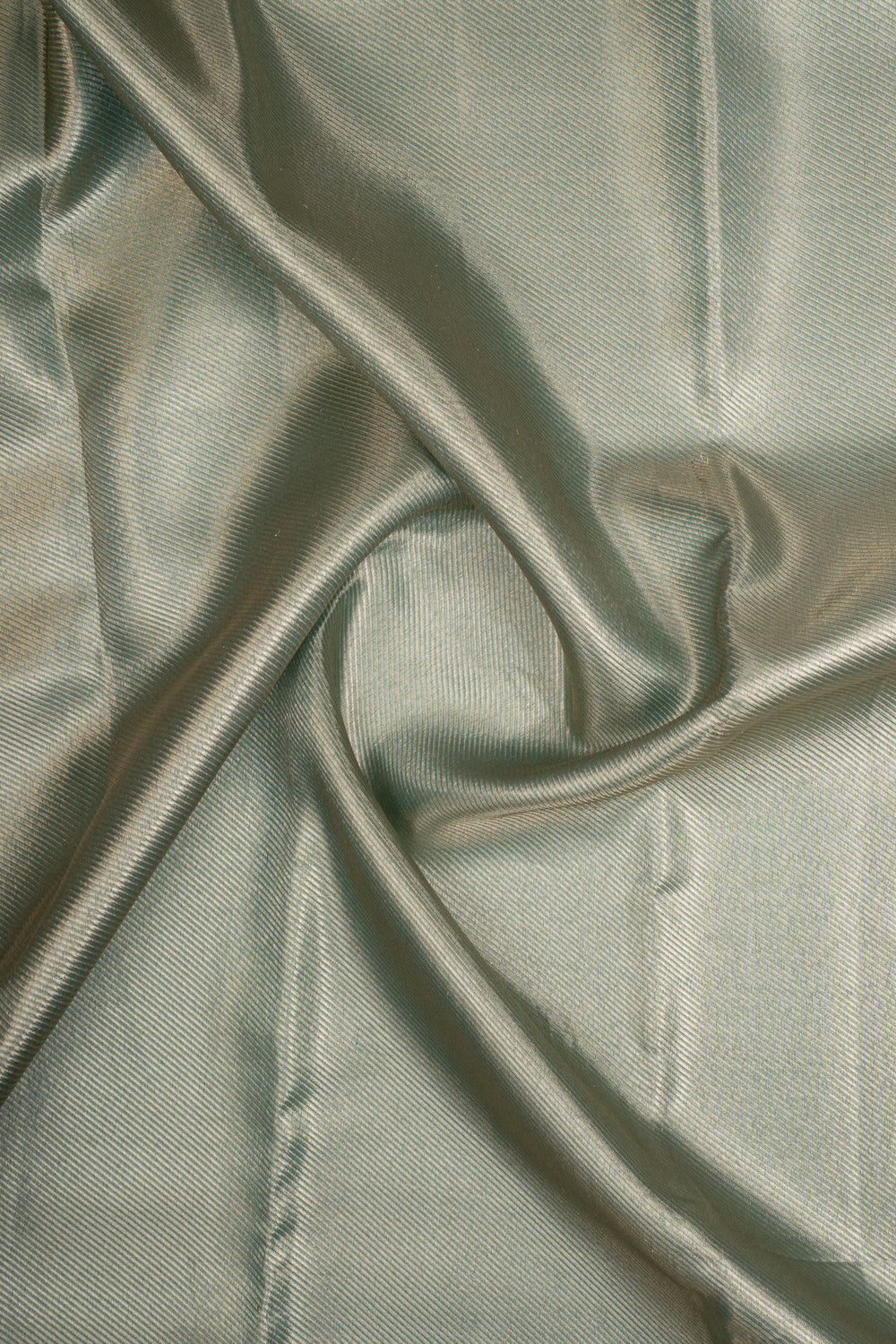 Pastel Blue Brocade Pure Kanchipuram Silk Saree