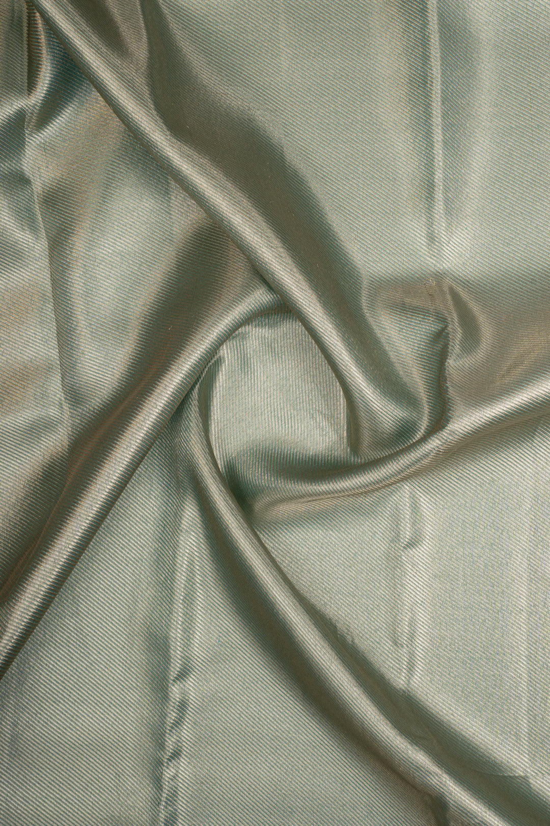 Pastel Blue Brocade Pure Kanchipuram Silk Saree