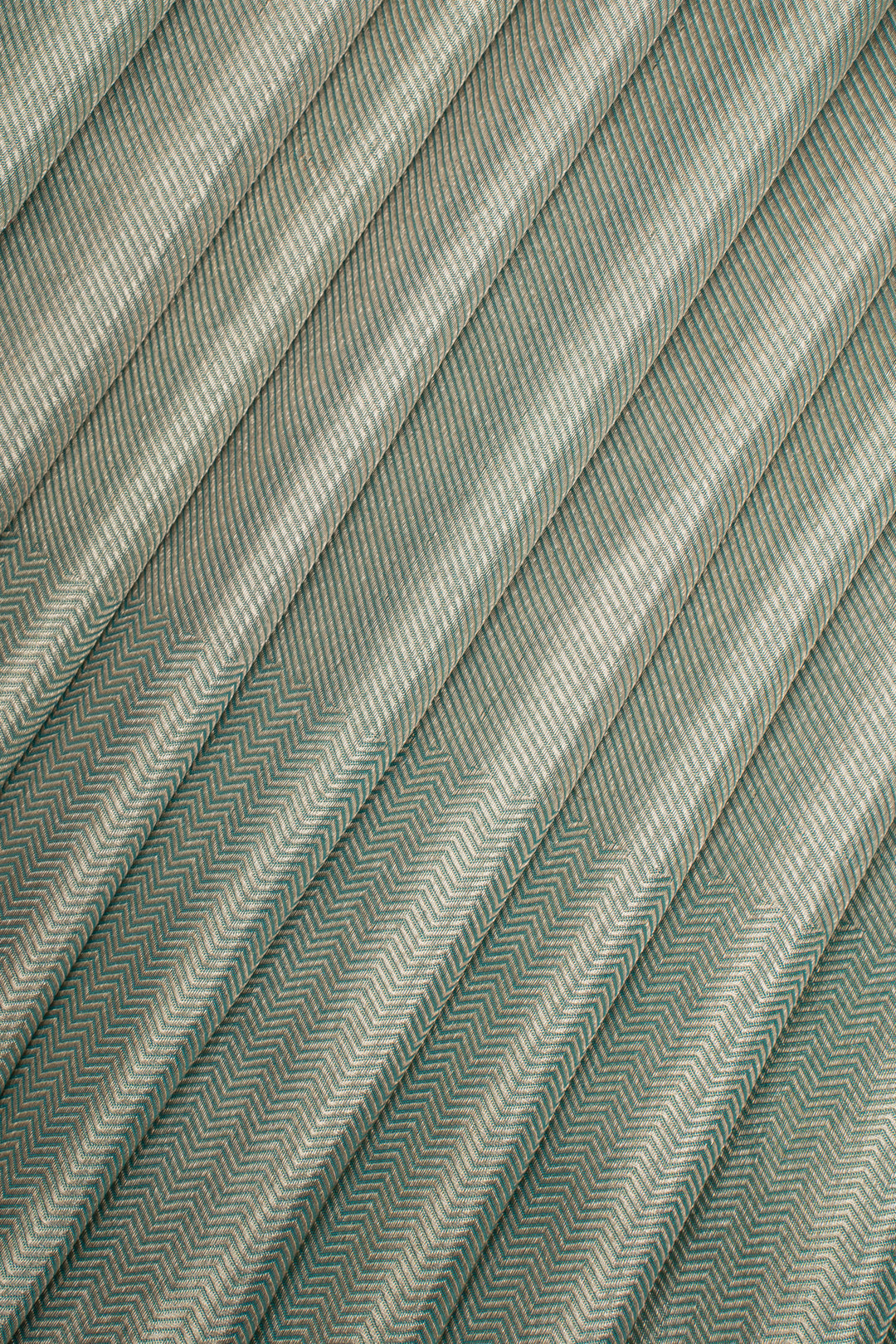Pastel Blue Brocade Pure Kanchipuram Silk Saree
