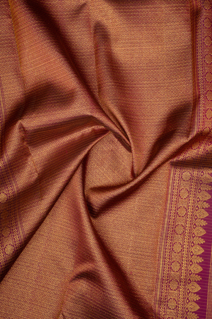 Yellow Traditional Pure Kanchipuram Silk Saree