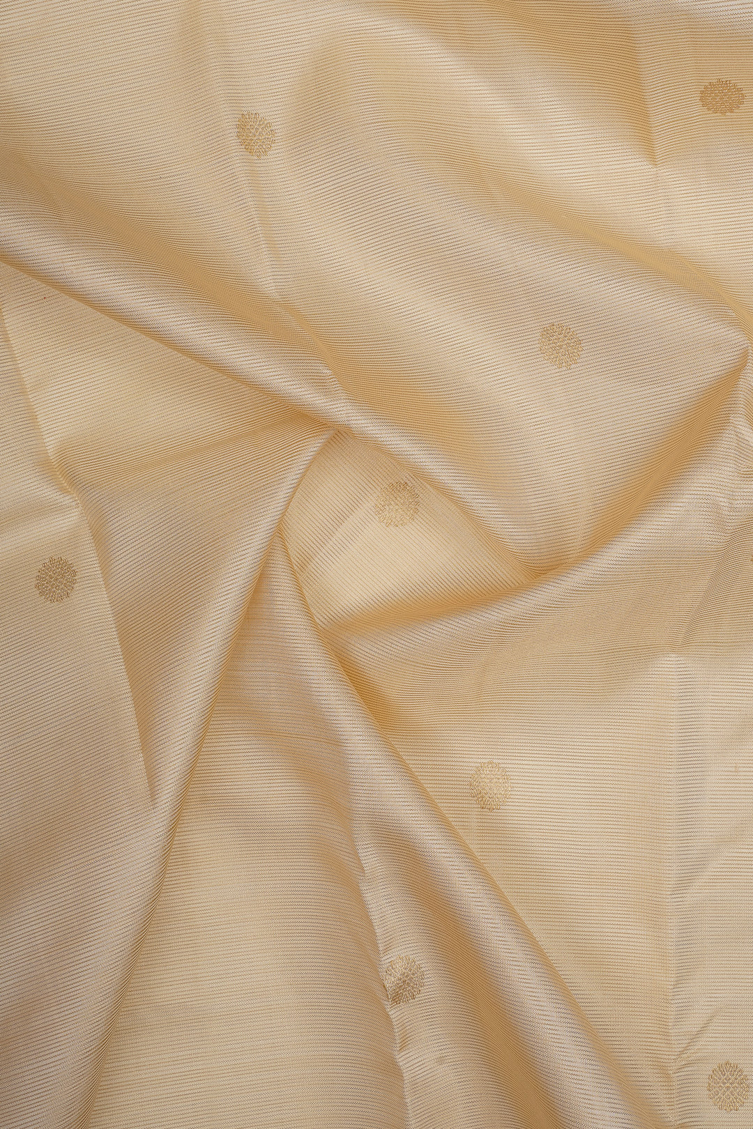 Ivory Vairaoosi Pure Kanchipuram Silk Saree