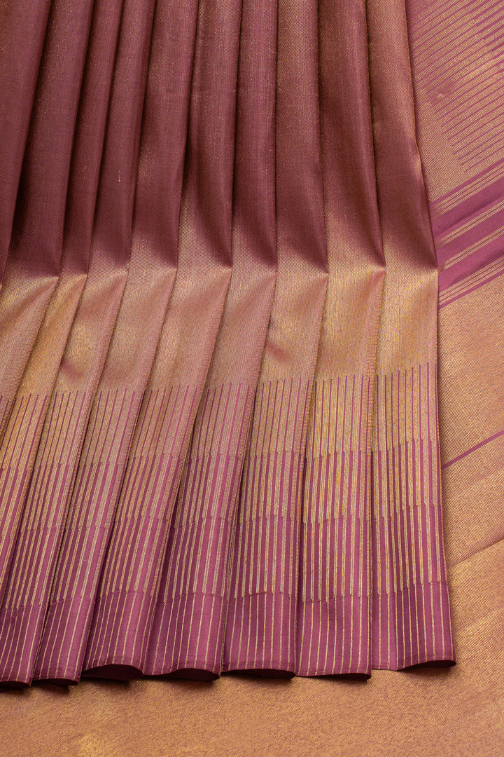Purple 8kol pure kanchipuram silk saree