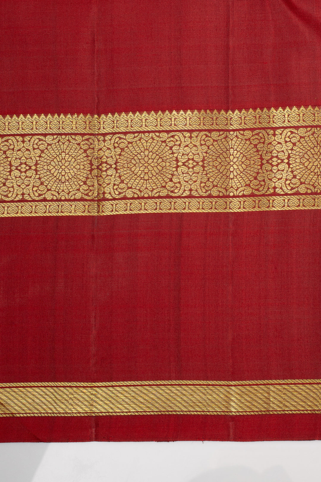 Bottle Green Traditional Pure Kanchipuram Silk Saree