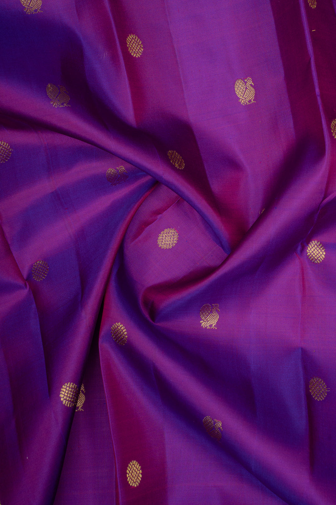 Purple Traditional Pure Kanchipuram Silk Saree