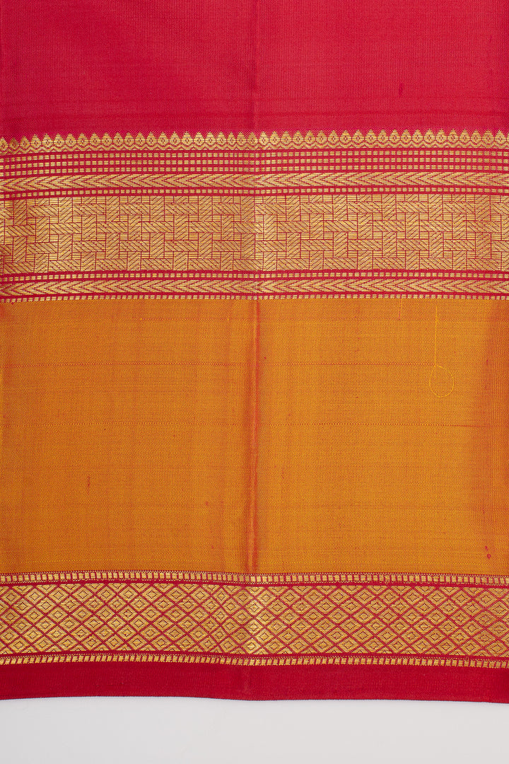 Purple Traditional Pure Kanchipuram Silk Saree