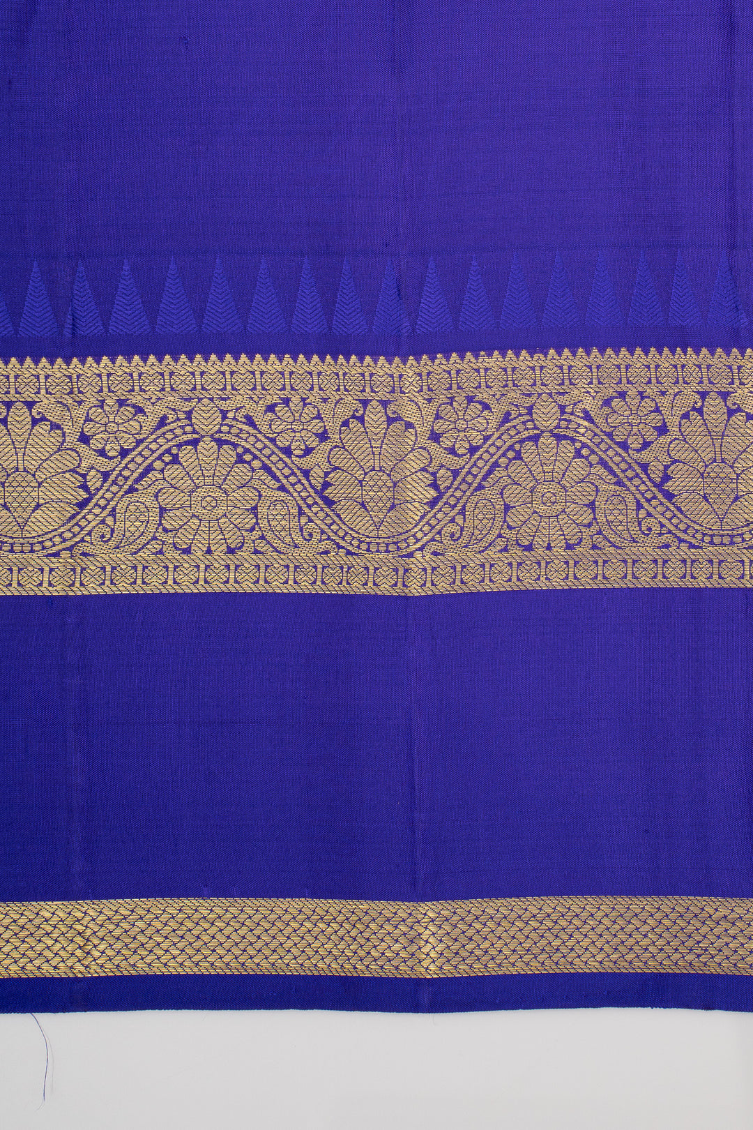 Peacock Green Traditional Pure Kanchipuram Silk Saree