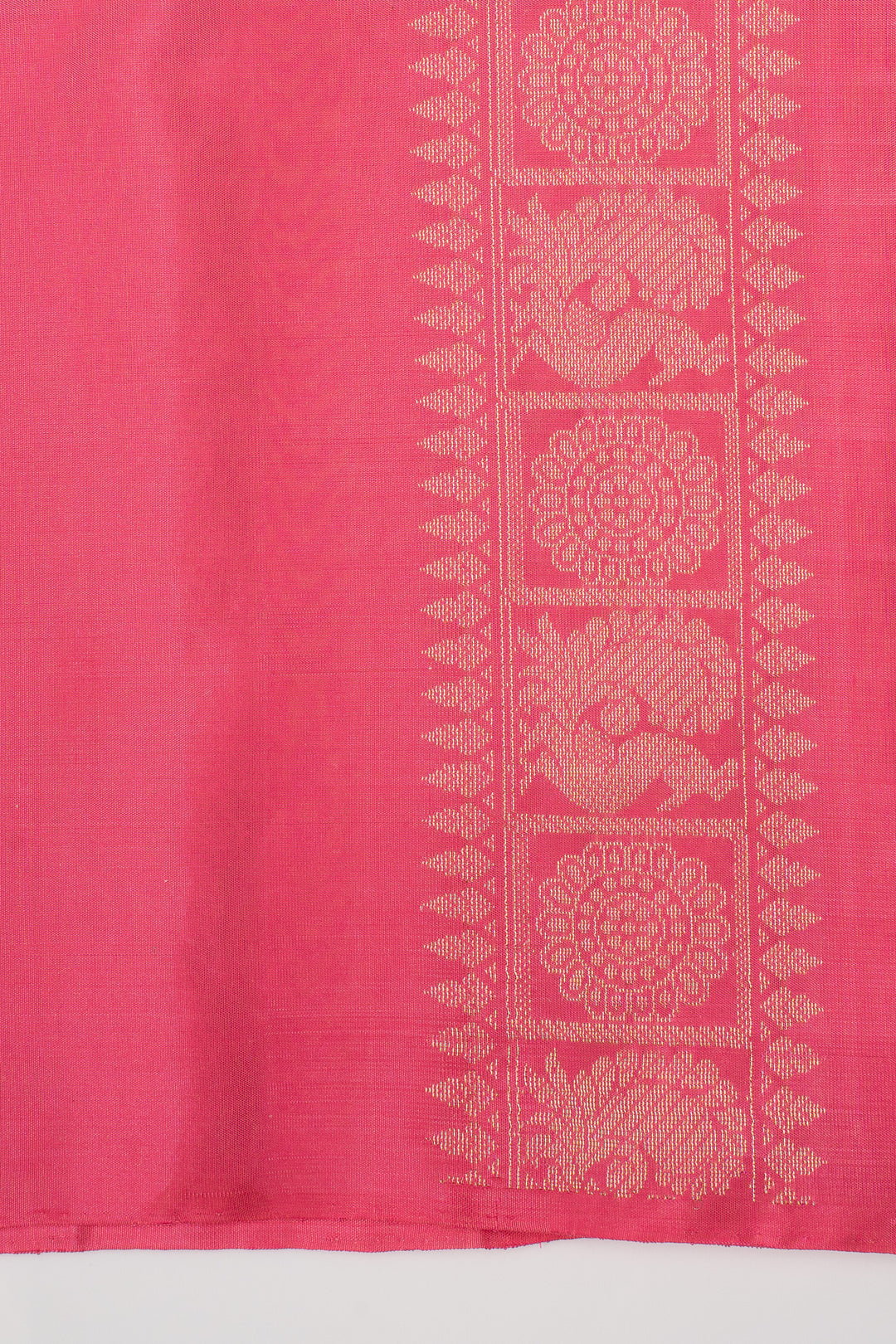 Baby Pink Traditional Pure Soft Silk Saree