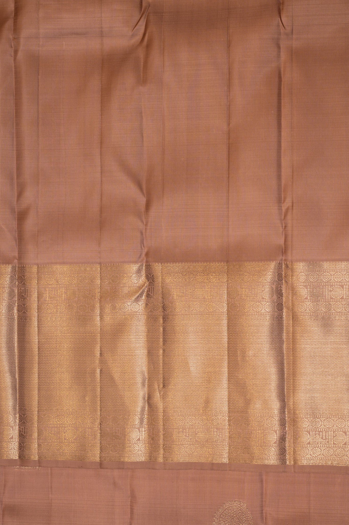 Opera mauve Pastel Kanchipuram silk saree