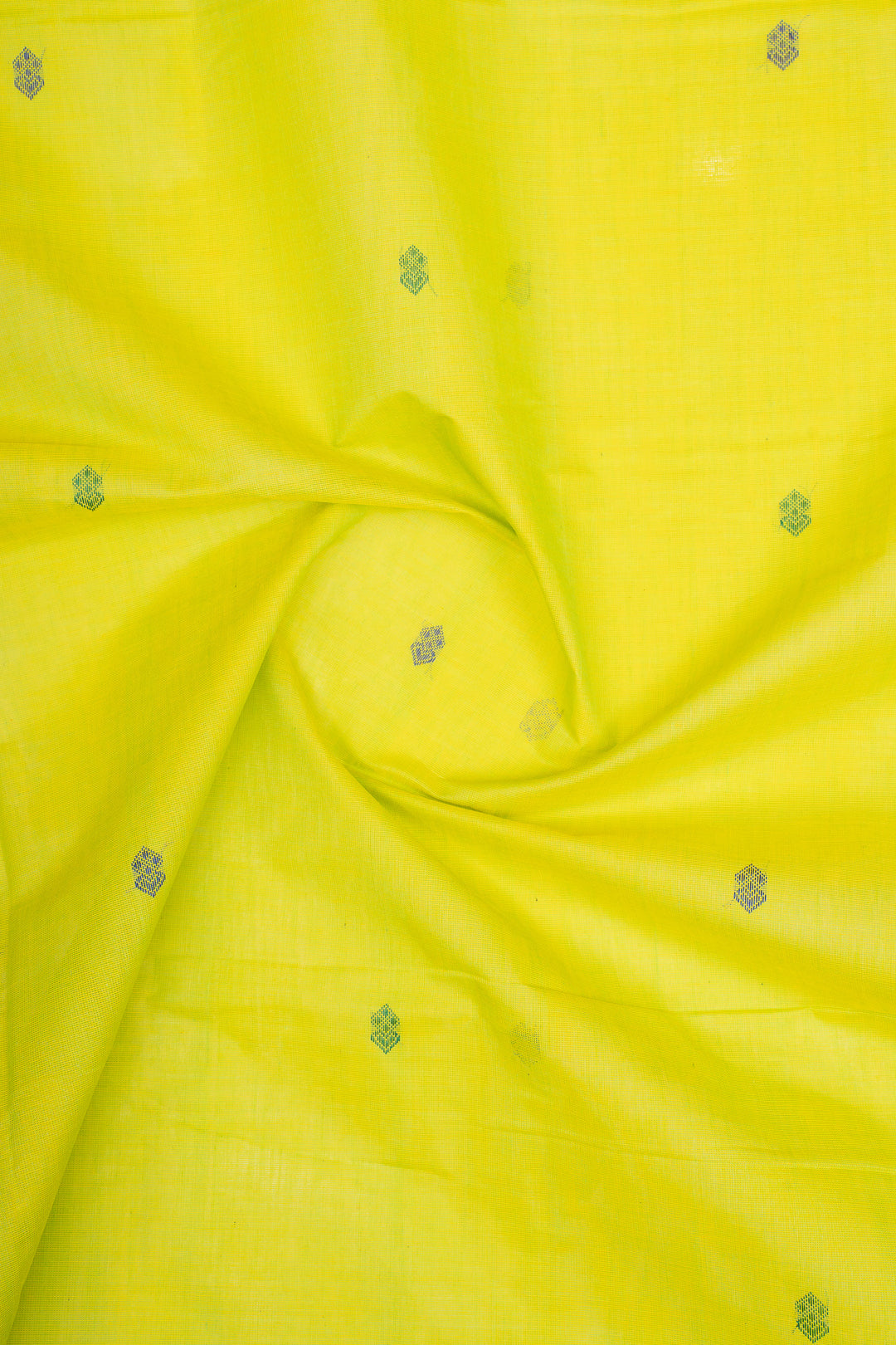 Mehandi Green Traditional Pure Cotton Saree