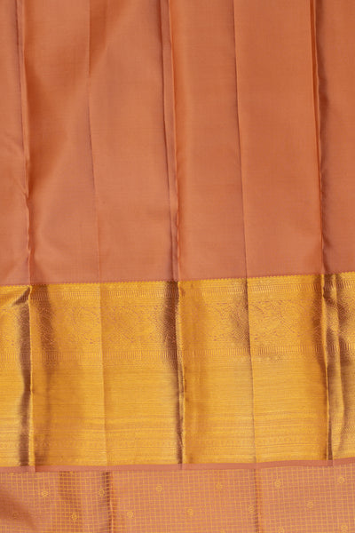 Pastel Pink pure Kanchipuram silk saree