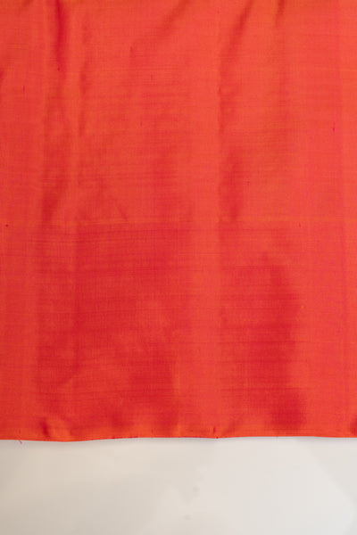 Beige and peach tie and dye pure soft silk saree