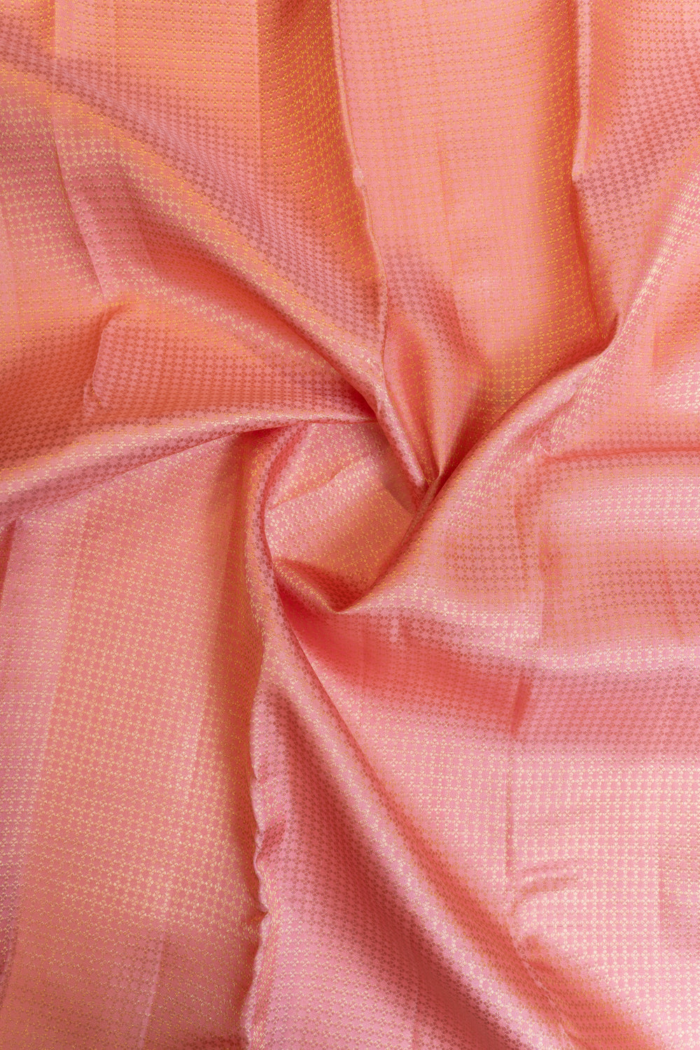Blush pink brocade pure Kanchipuram silk saree
