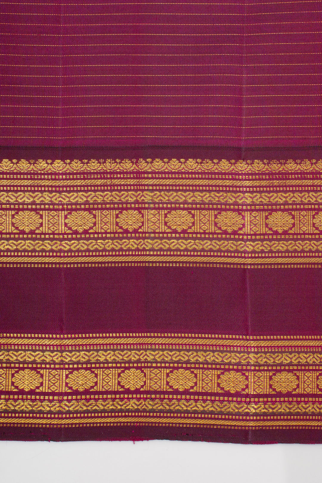 Yellow Traditional Pure Kanchipuram Silk Saree