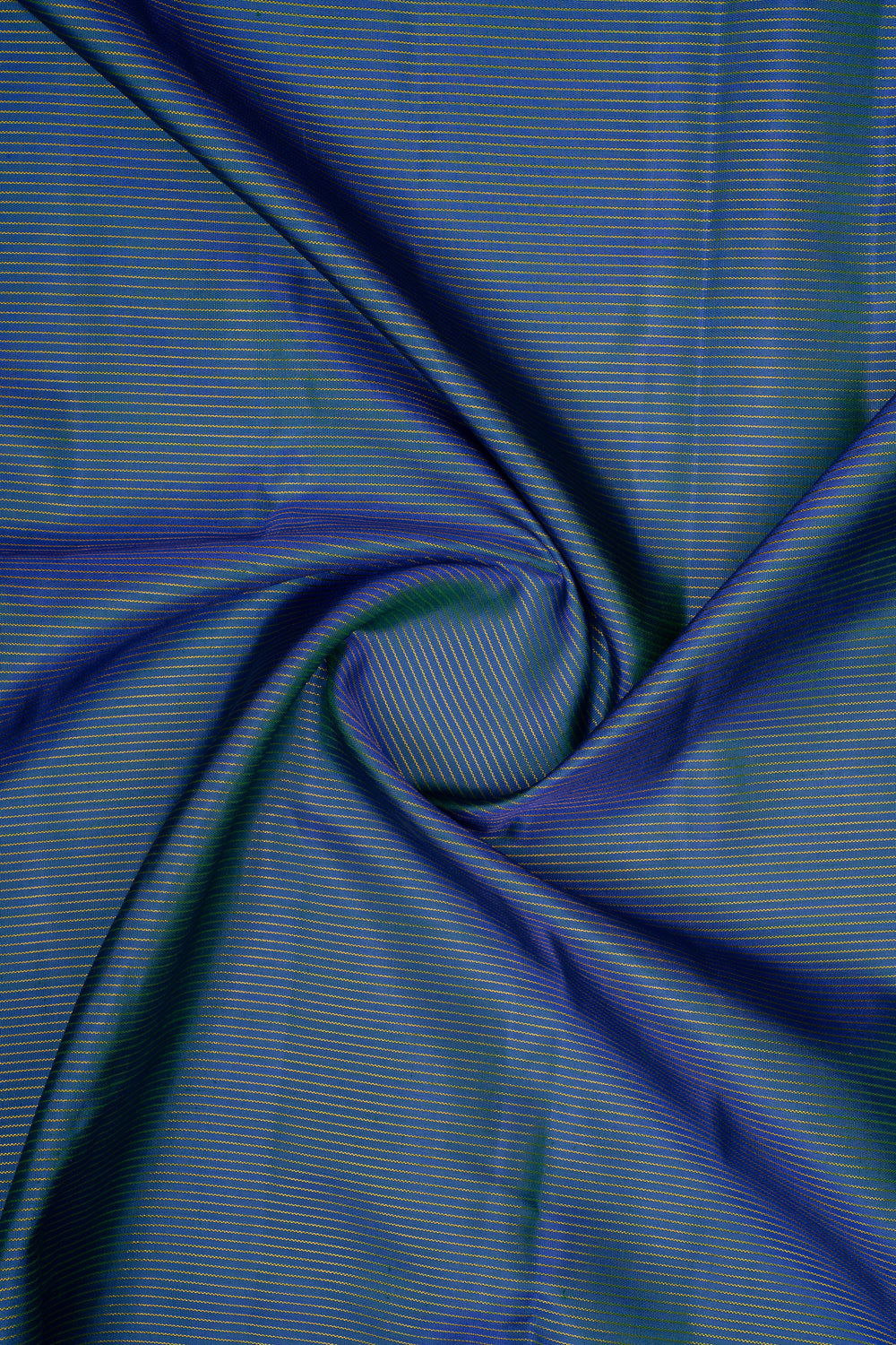 Peacock Blue and Magenta Vairaoosi Pure Kanchipuram Silk Saree
