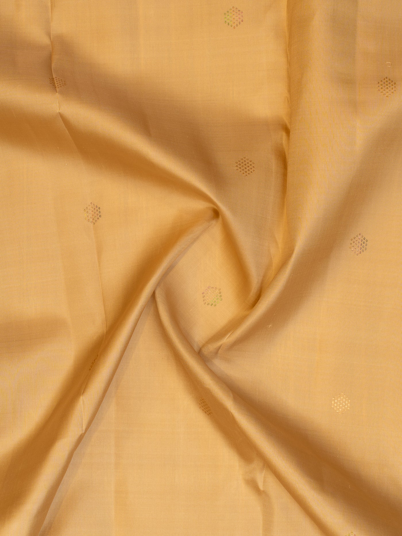 Champagne Gold Traditional Pure Kanjivaram Silk Saree