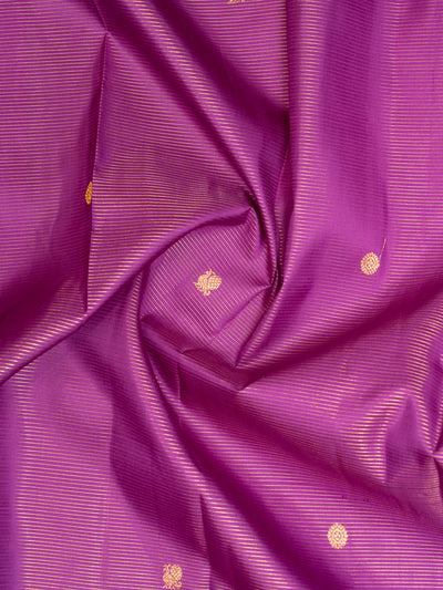 Purple Vairaoosi Pure Kanchipuram Silk Saree