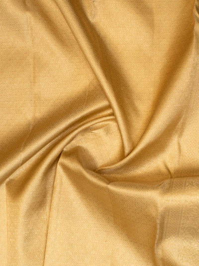 Gold Rettai Pettu Traditional Pure Kanchipuram Silk Saree