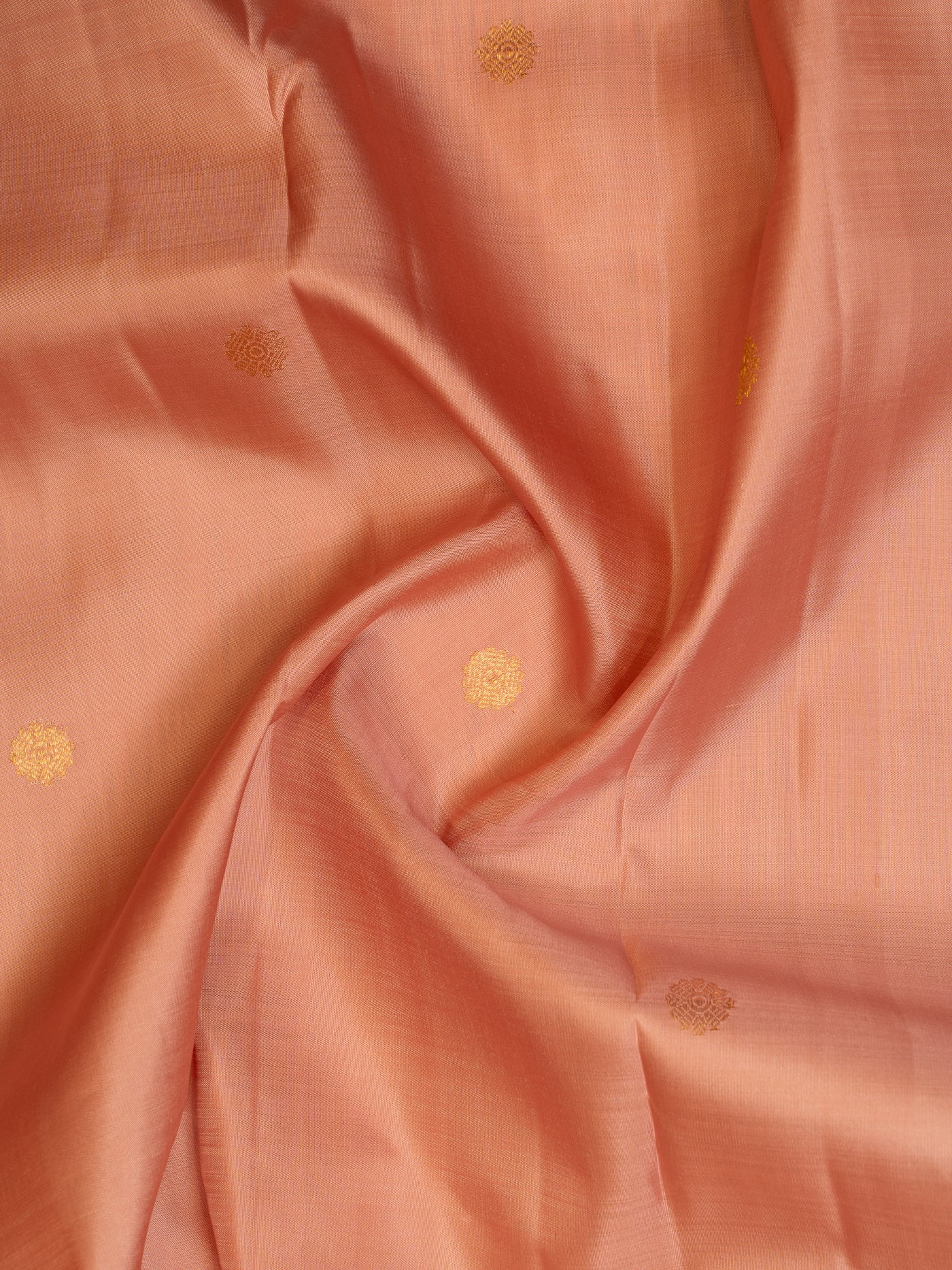 Blush Pink Vairaoosi Stripes Pure Kanchipuram Silk Saree