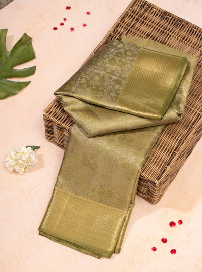 Brocade Kanchipuram Silk Saree | shop sarees online | saree shopping