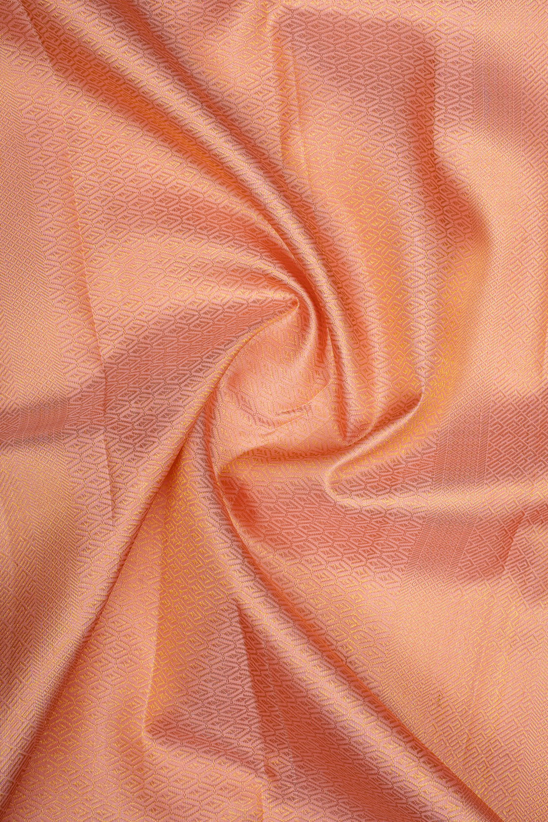 Peacock Blue &amp; Baby Pink Varisaipettu Pure Kanchipuram Silk Saree