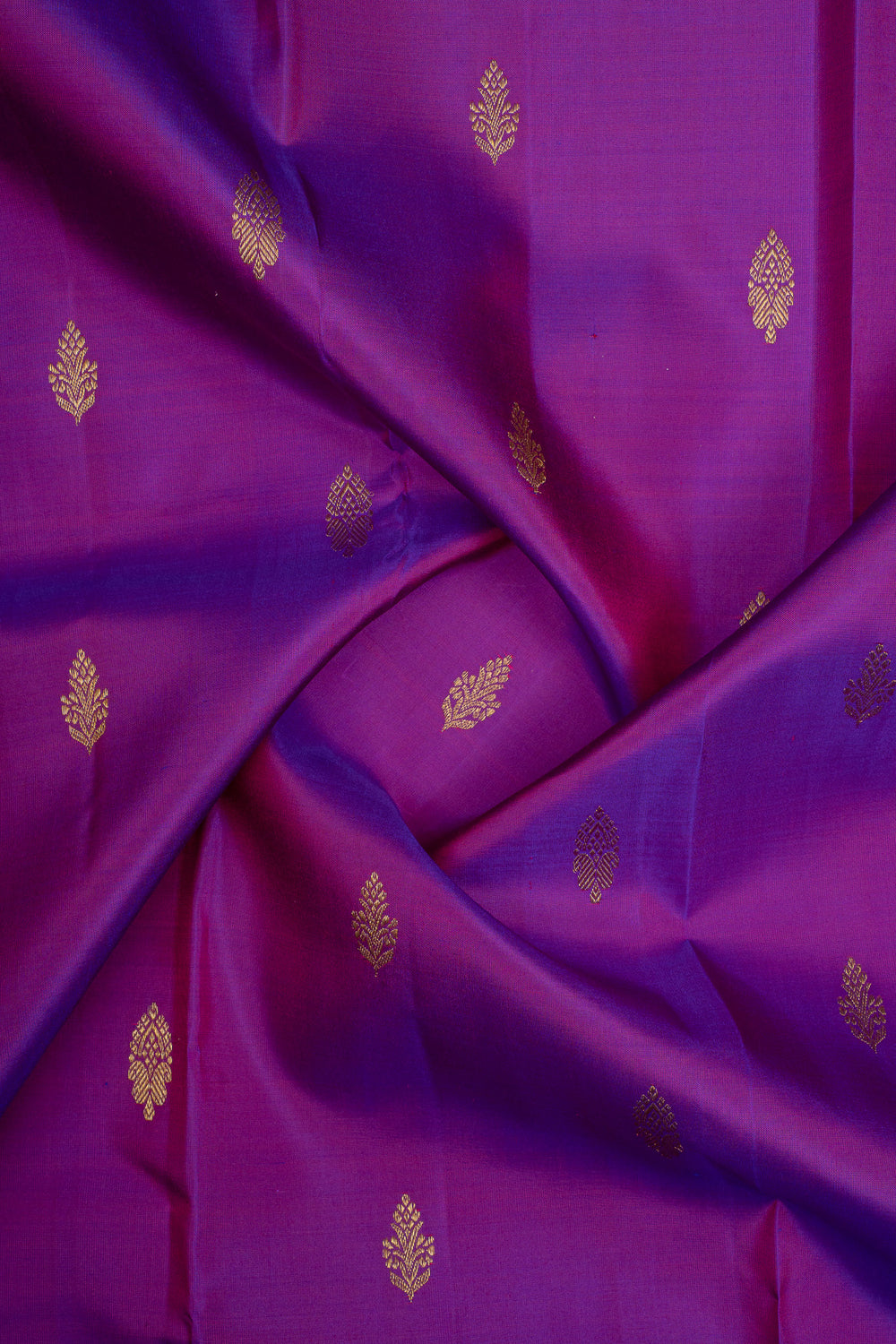 Purple Traditional Pure Kanchipuram Silk Saree