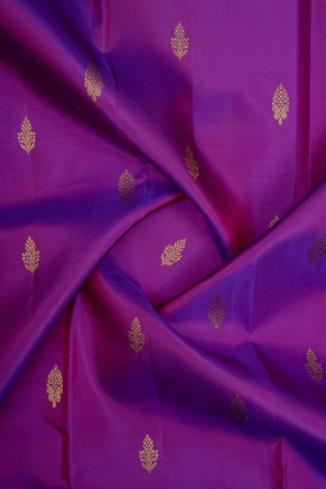 Purple Traditional Pure Kanchipuram Silk Saree