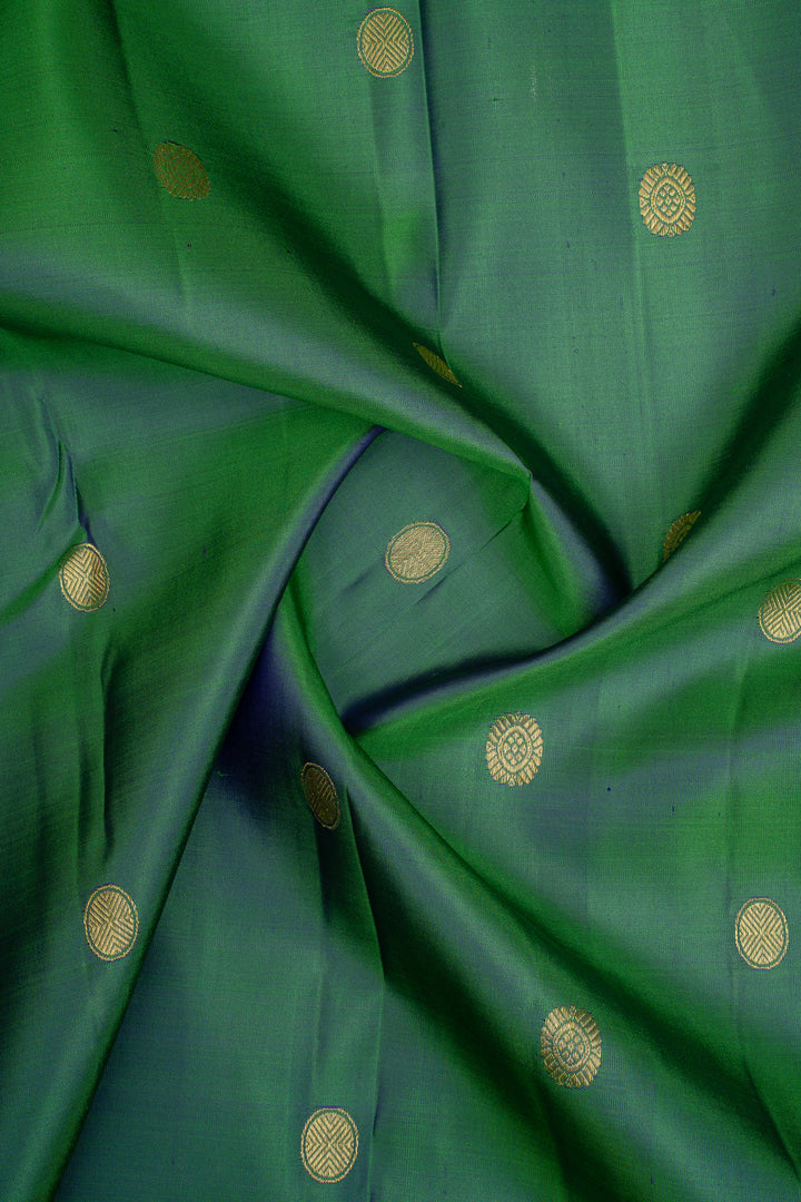 Green Traditional Pure Kanchipuram Silk Saree