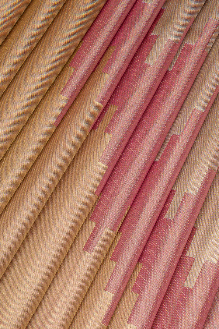 Gold 8 Kol Pure Kanchipuram Silk Saree