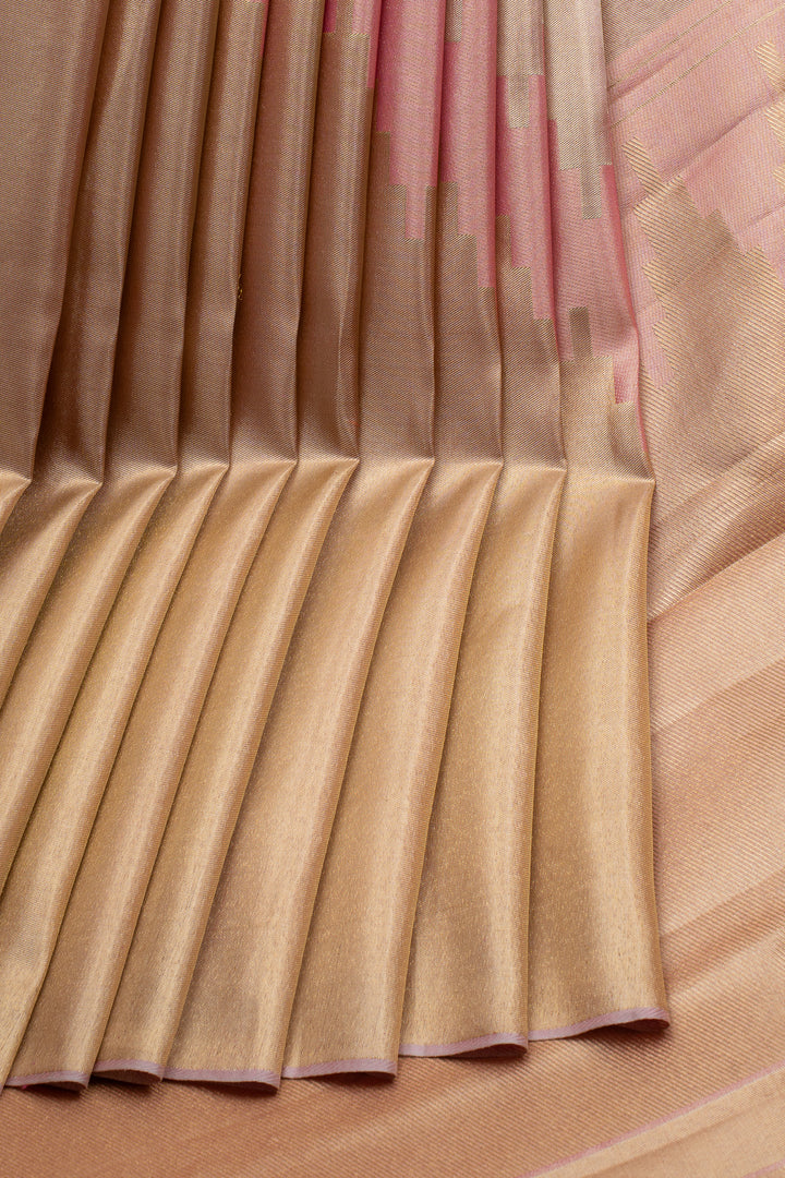 Gold 8 Kol Pure Kanchipuram Silk Saree
