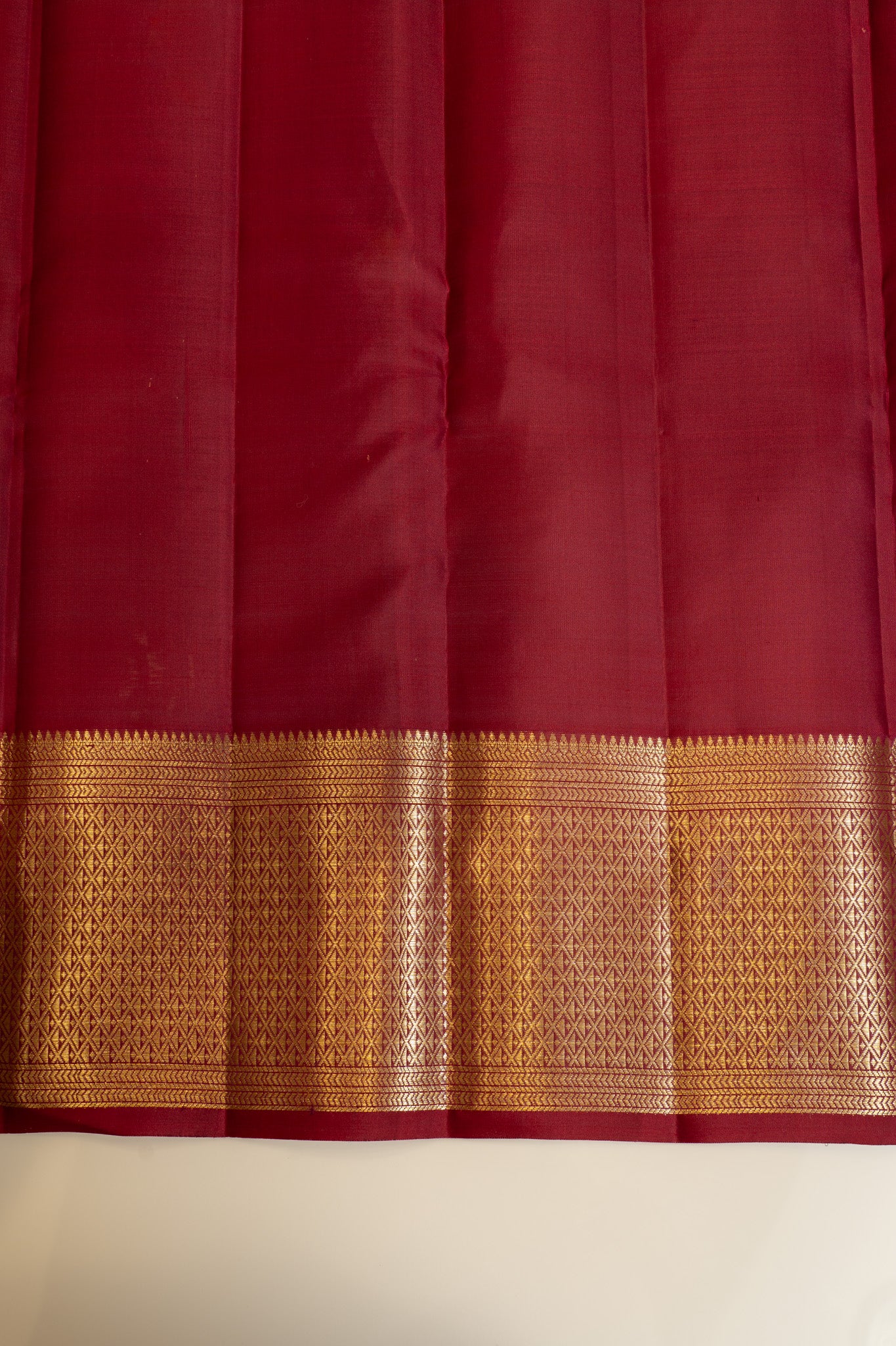 Boysenberry purple traditional pure Kanchipuram silk saree