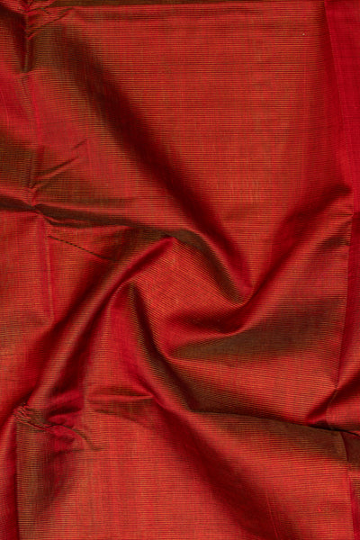 Maroon vairaoosi stripes pure silk cotton saree