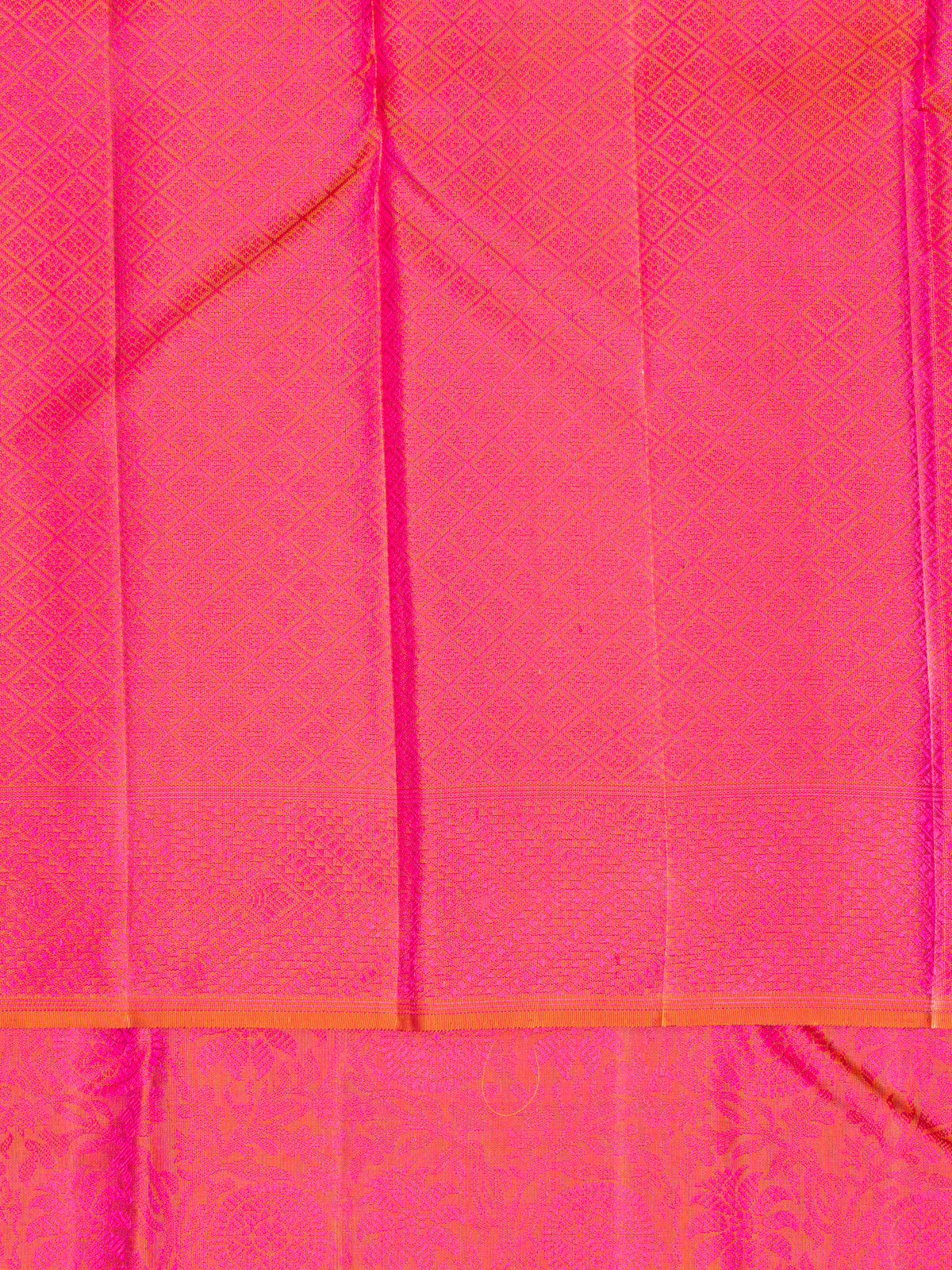 Magenta Thread Brocade Kanchipuram Silk Saree - Clio Silks