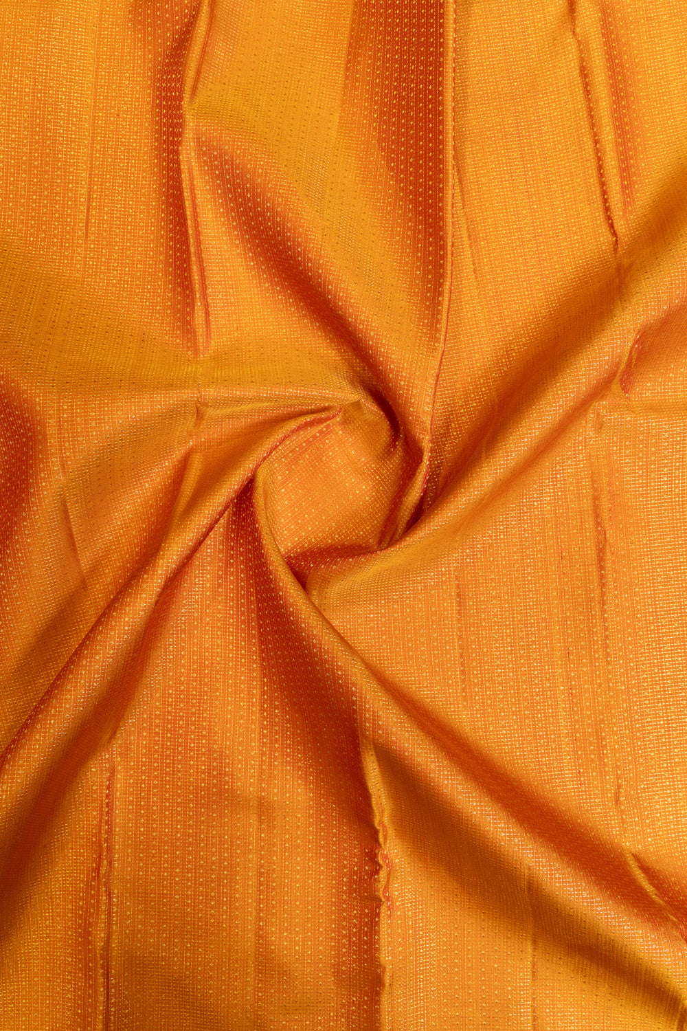 Rust orange and mandhulir green Muthu zari pure Kanchipuram silk saree
