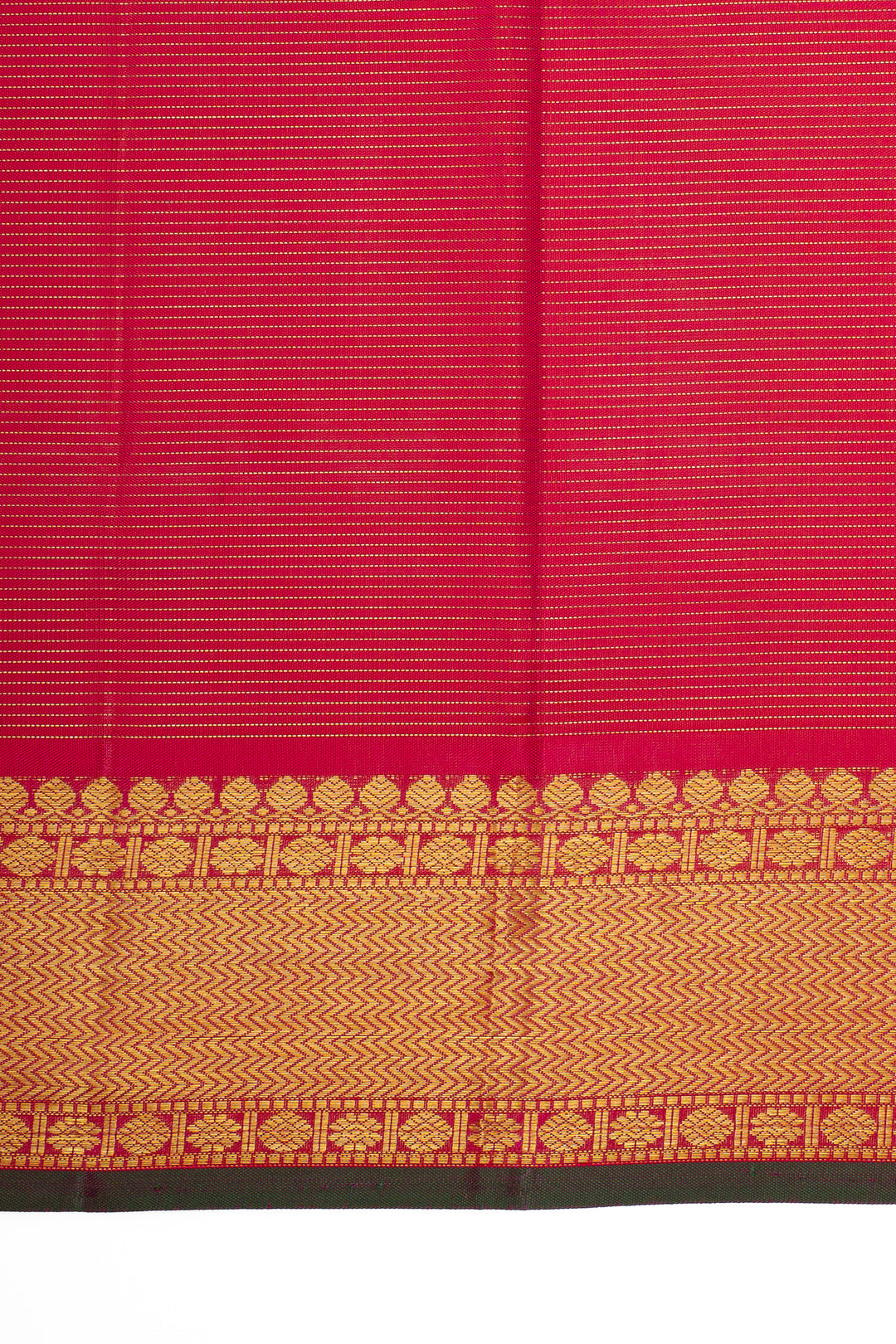 Pink Vairaoosi Parrot Motifs Pure Kanchipuram Silk Saree