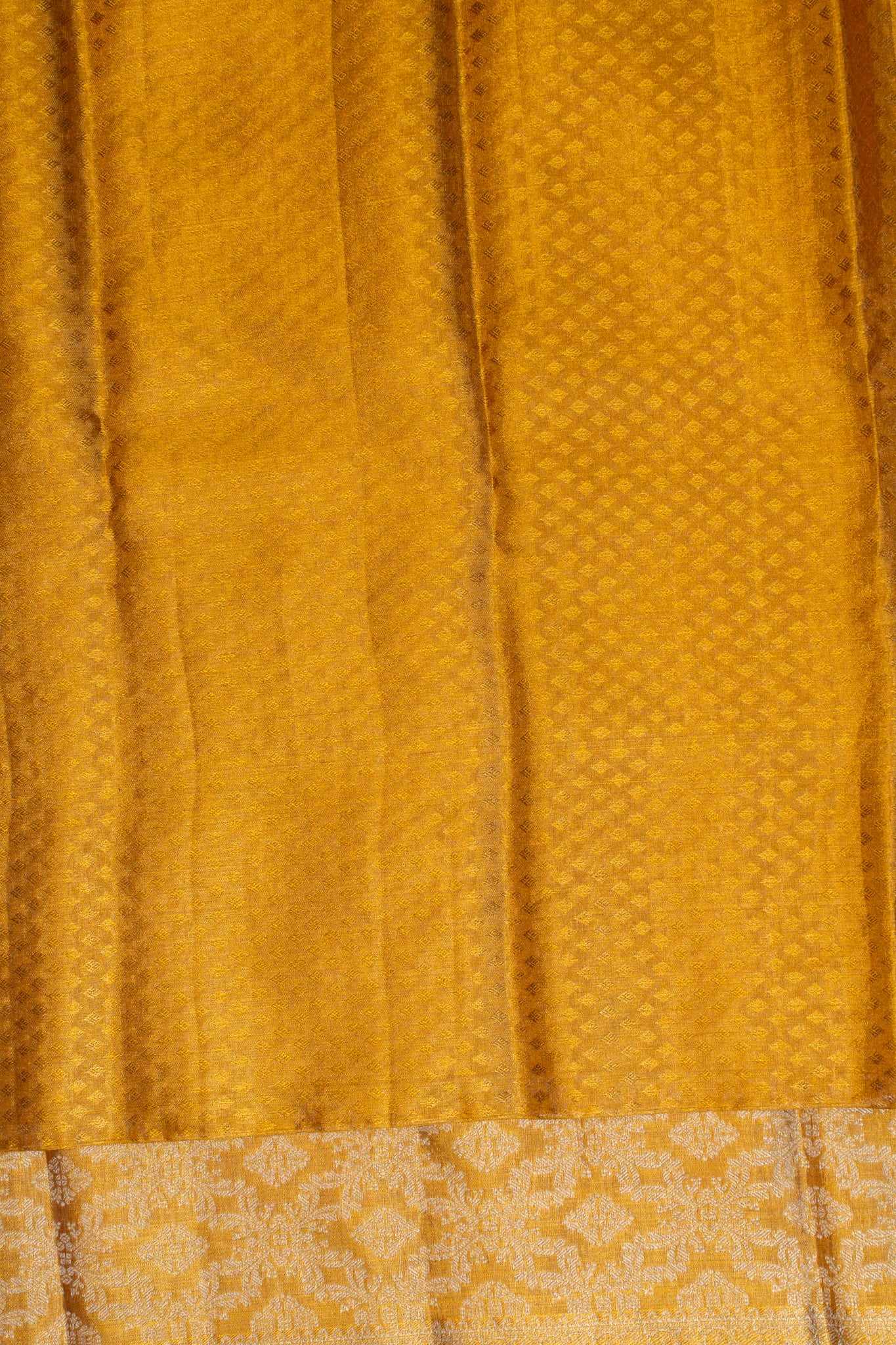 Gold zari tissue pure Kanchipuram silk saree